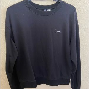 H&M love crewneck!